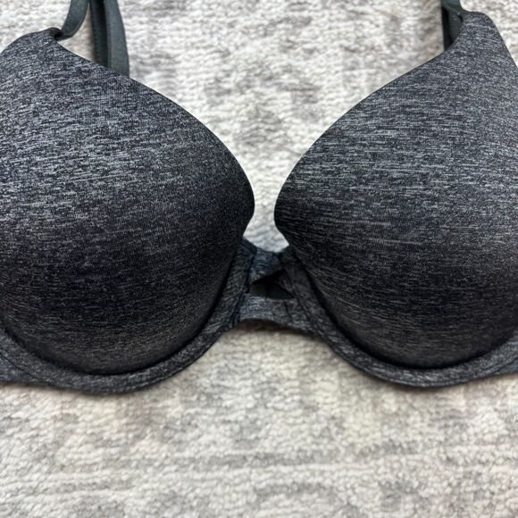 Victoria Body By Victorias Secret Perfect Shape Gray Casual Bra Size 32D - Picture 5 of 5
